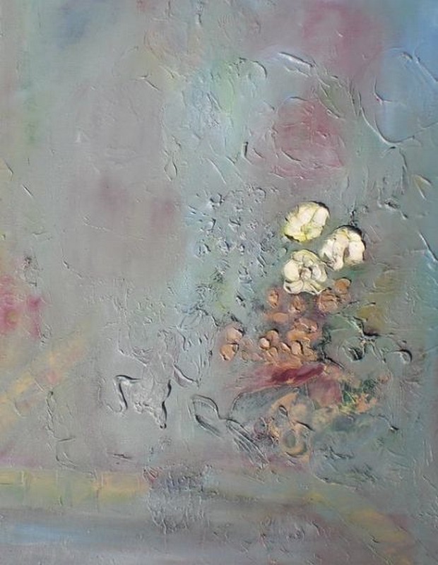 Trois fleurs blanches