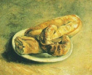 Nature morte avec des patisseries