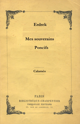 Mes souverains poncifs 