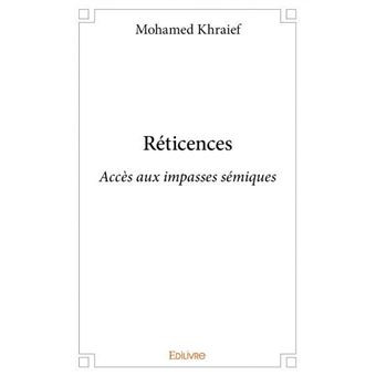 Couverture de Réticences
