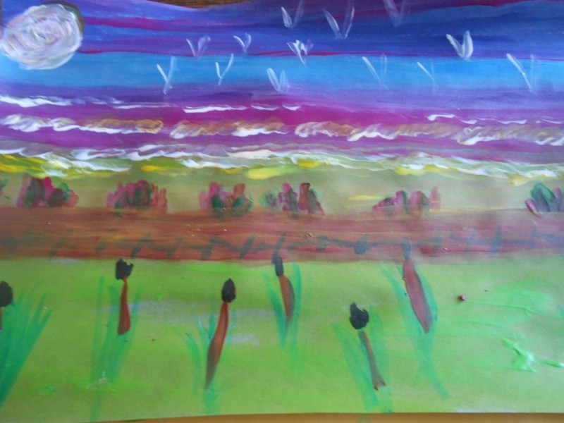 Quand persiste la lune