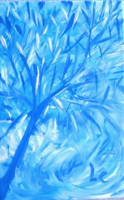 J'habille les arbres d'hiver