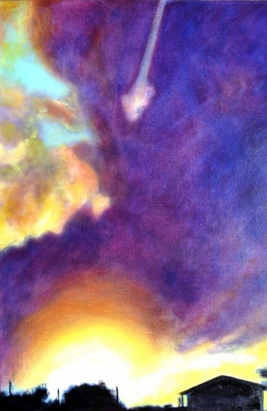 Coucher du Soleil à la combe