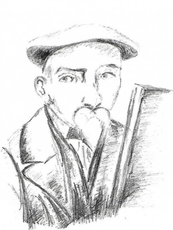 Cézanne au béret