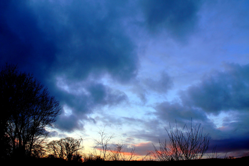 crépuscule céruléen