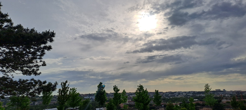 Ciel sur la ville