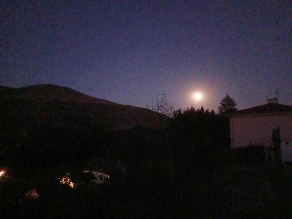 Halo de lune ...