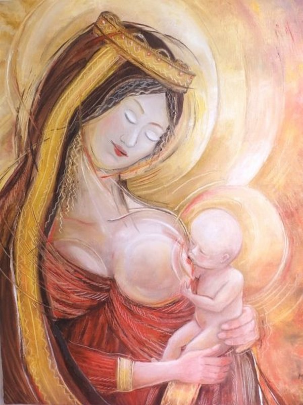 La vierge à l'enfant