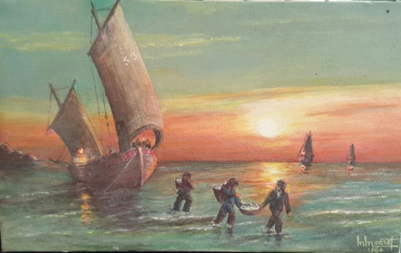 Paysage Asiatique   (pêche aux cormorans)