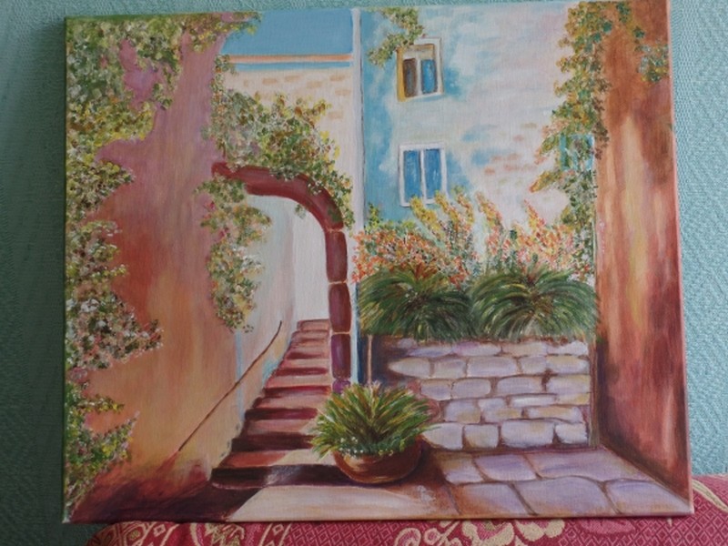 A travers la ruelle, rêverie