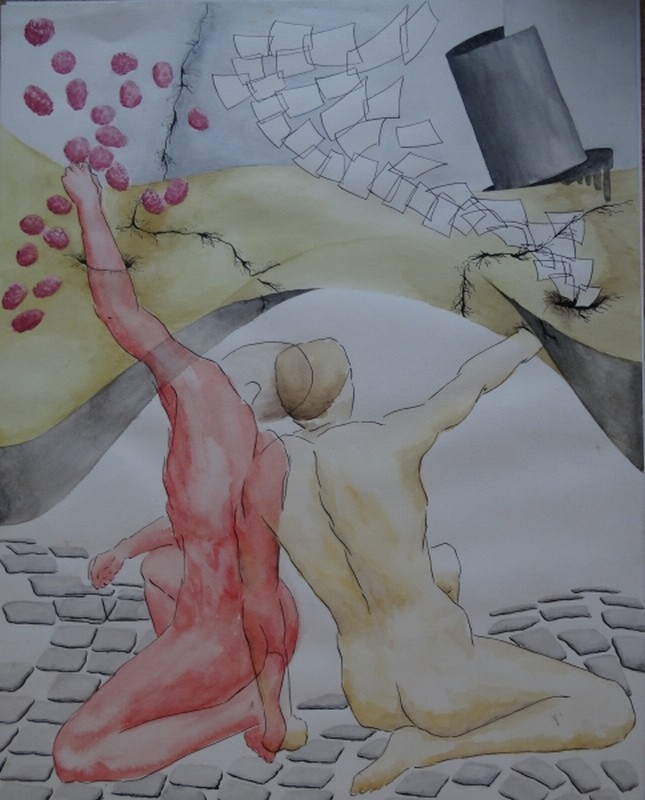 Le plafond de béton