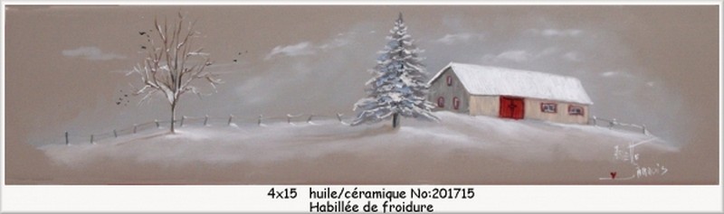 Habillé de froidure