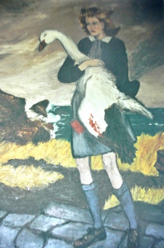 La fille à l'oie