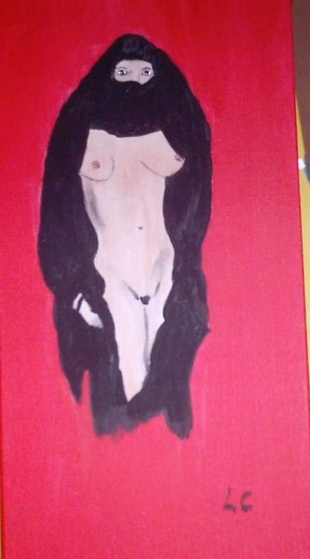 Dessous un être humain...