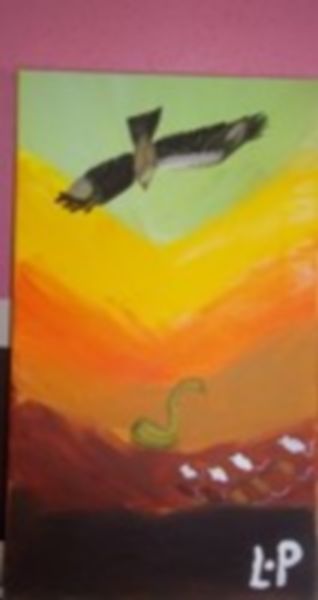 La buse et le serpent