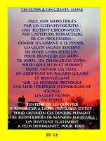 Les élites et gilets jaunes