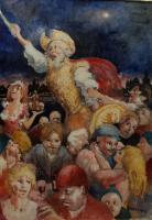 L'homme de la Mancha (huile sur toile)