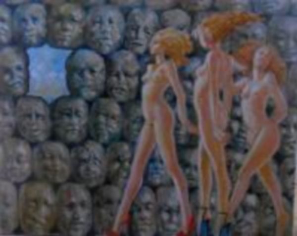 La muraille des visages morts