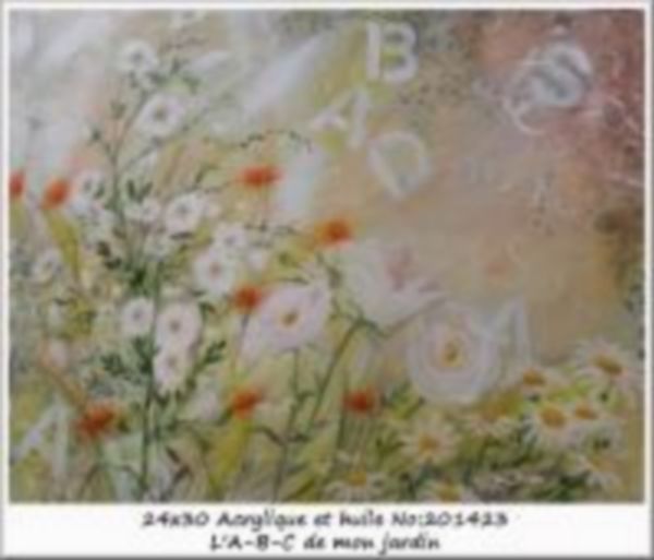 L'A-B-C de mon jardin