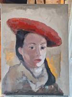 La femme au chapeau rouge
