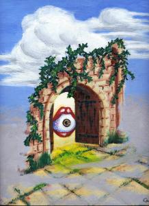 L'oeil était dans la porte...