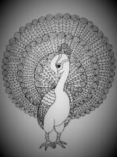 Paon de noir paon de blanc