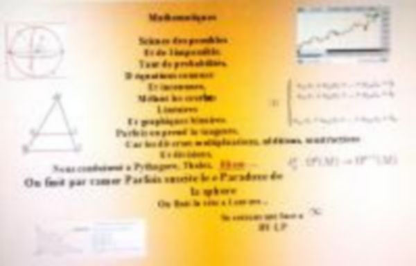 Mathematiques en poesie