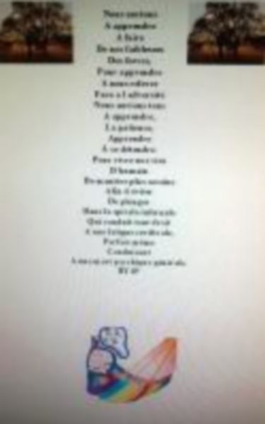 Nous aurions à apprendre