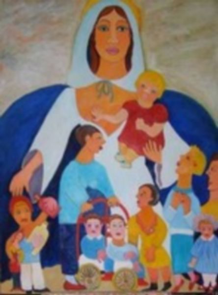 La madone au manteau