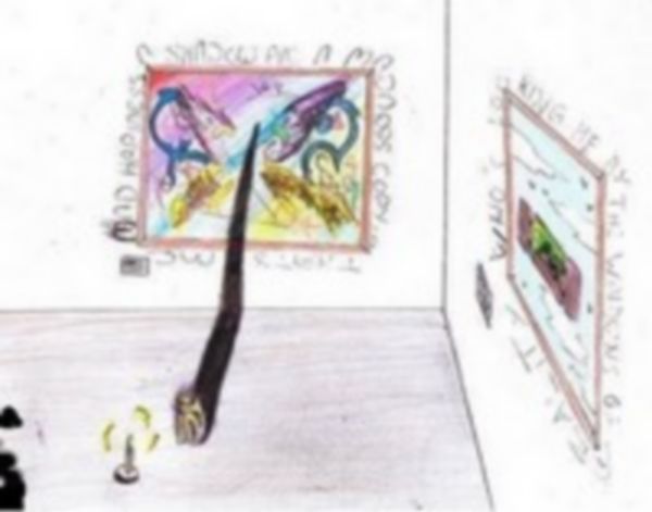 Papillon à la bougie