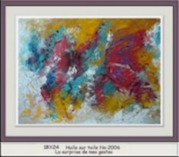La surprise de mes gestes
