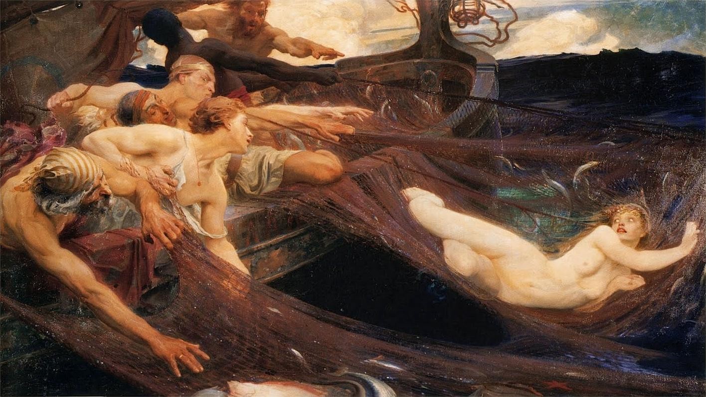 The sea maiden