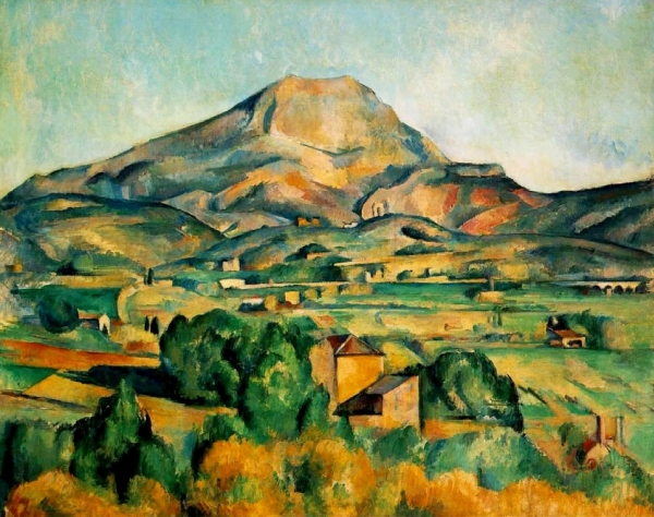 La Montagne Sainte-Victoire vue de Bellevue