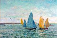 La Rentrée des Bateaux crevettiers, Le Croisic