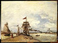 Entrée du port de Honfleur