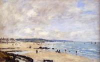 La plage à Trouville