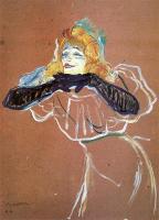 Yvette Guilbert chantant