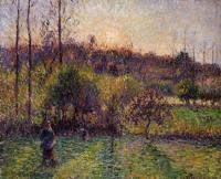 Soleil levant à Éragny