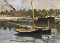 Argenteuil, étude de bateau, 1874