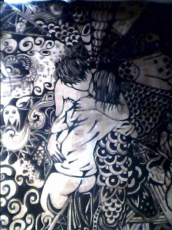 Illustration pour le poème