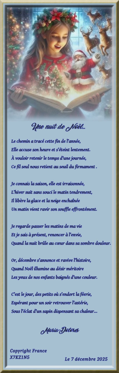 Illustration pour le poème