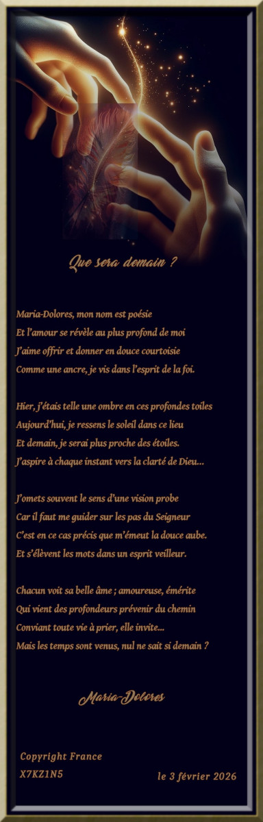 Illustration pour le poème