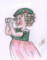 Sur le poème : <br /> "La fille à la longue vue" de Birikine