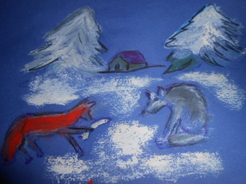 Illustration pour le poème