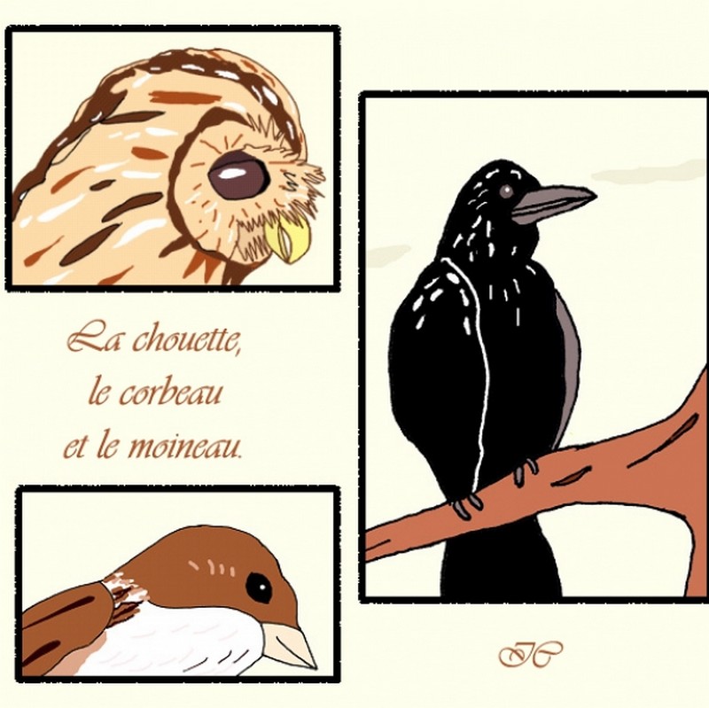 Illustration pour le poème