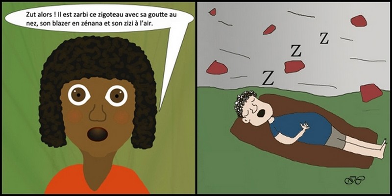 Illustration pour le poème