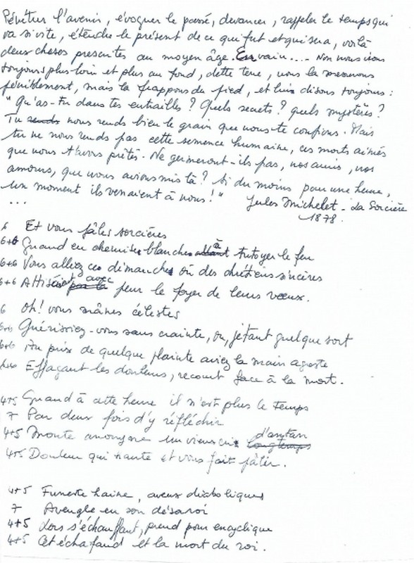 Illustration pour le poème