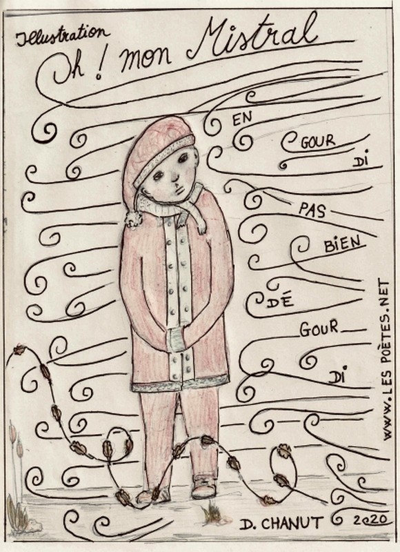 Illustration pour le poème