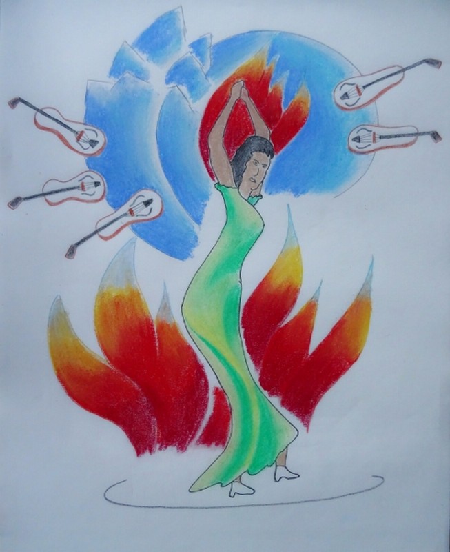 Illustration pour le poème