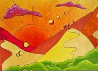 Sur le poème : <br /> "Nomade" de Luluberlue